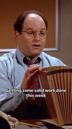 Seinfeld Episodes on Instagram: "Are you Penske material this week? Seinfeld S5: The Barber #seinfeld #seinfeldquotes #seinfeldmemes #georgecostanza #workmemes #workmeme #workinghardorhardlyworking #costanza"