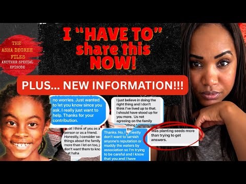 The Asha Degree Files: New Details and MORE!