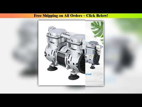 220V Small Oil-Free Silent Vacuum Pump Pumping Laboratory Vacuum Pump Negative Pressure Air Pump