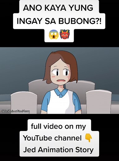 ANO KAYA YUN?!!! 👹😱 #TikTokAnimation #PinoyAnimation #Horror