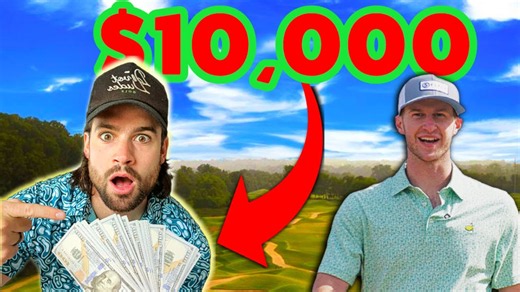 We offered $10,000 to random golfers and it ended bad