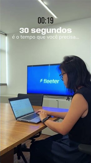 30 segundos pra se atualizar sobre a sua frota no Fleeter