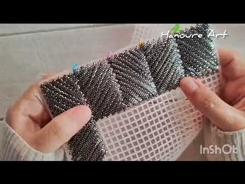 EASY PLASTIC CANVAS BAG FOR BEGINNERS - DIY PLASTIC CANVAS PURSE