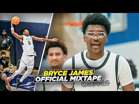 Bryce James OFFICIAL Senior Year Mixtape | Son of LeBron James Is ARIZONA Bound!