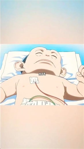 This child is born as a half human half chimpanzee hybrid #anime #animerecap