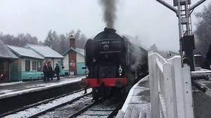 1.3K views · 76 reactions | Somehow the steam looks better in the snow... | Great Rail Journeys | Facebook