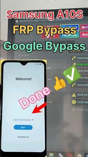 Samsung galaxy A10S FRP Bypass #frp #frpbypass #googlebypass #a10s