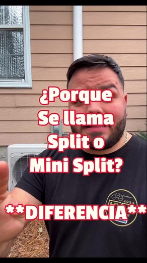 La principal diferencia entre un mini split y un split NO es el tamaño , básicamente es la localización del dispositivo de medición de refrigerante , ya sea capilar , válvula de explanación etc . Esto reduce el ruido en la consola del evaporador . Esto causa tambien que ambas tuberías de refrigerante tengan que estar aisladas para evitar condensación de agua en las paredes . Sin ir muy técnico . En el mini split no existe alta ni baja en las tuberías que van al evaporador ( técnicamente hablando