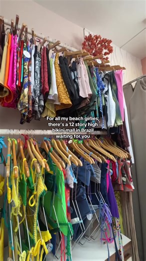 Brazil might as well be the bikini shopping capital at this point 👙 #bikinimall #bikini #travel #brazil #rio