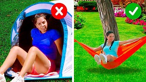 Cool and easy camping hacks. 🏕 | 5-Minute Crafts