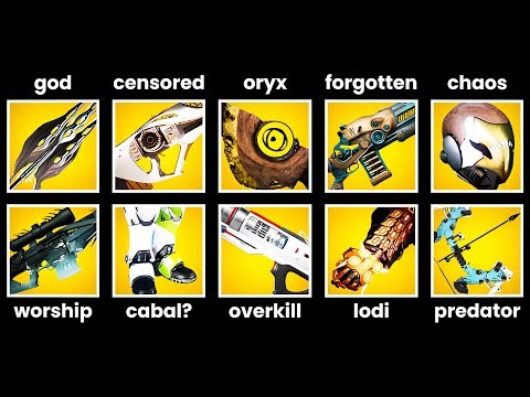 Explaining Every Exotic in Destiny 2 (Part 2)