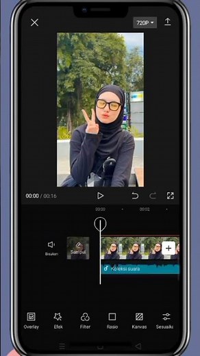 Cara edit video capcut - sebab kau terlalu indah