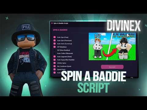 Spin A Baddie Script – Auto Collect, Auto Buy, Auto Potion, & More | ios/android/pc