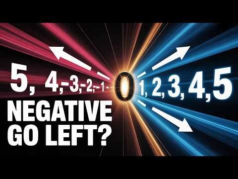 Number Line Trick to Master Signed Numbers