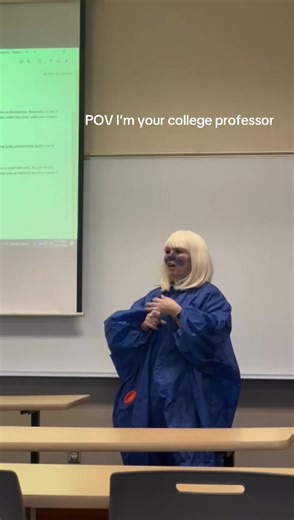 Best college professor in the game #lol