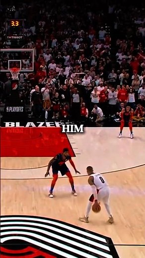 Damian Lillard Long Range Three!🏀