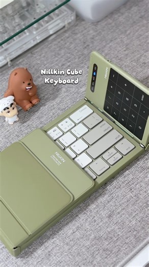 Nillkin Cube Pocket Foldable Bluetooth Keyboard @N‪@NillkinOfficial‬#nillkin