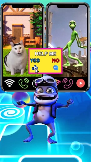 Crazy frog🐸 Oiia 🆚️ Alien dance #crazyfrog