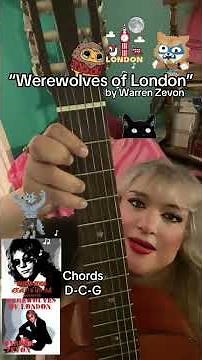 How to Play “Werewolves of London” by Warren Zevon #easyguitartutorial