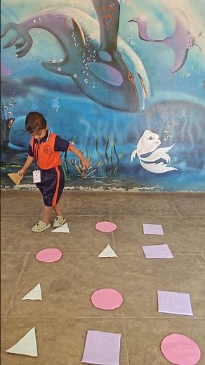 Shape Matching Activity for Pre-KG | Fun Learning for Toddlers #ClassroomActivity