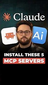5 MCP servers every Claude Code user needs #claude #coding