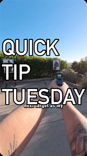 🎯 Quick Tip Tuesday | Target Transitions. Target transitions aren’t about being fast first—they’re about being efficient. When moving between targets, everything starts with your eyes. Your vision leads, your weapon follows. If the gun moves before your eyes, you’re already behind the problem. Clean reps, proper mechanics, and consistency are what build real performance over time. Your body should move as one unit. Upper and lower body working together, not fighting each other. Smooth, controll