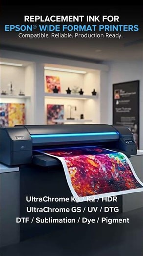 STS compatible ink solutions support multiple Epson® platforms