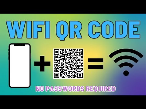 How to create a QR Code to share your WiFi without sharing your password