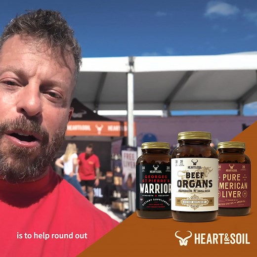 Fuel your strength with the Warrior Stack—premium organ supplements for peak performance, faster recovery, and unstoppable energy. | Heart & Soil