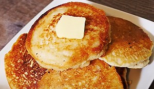 Granny's Hot Water Cornbread Hoe Cakes Recipe