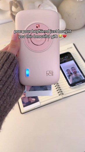 Portable Mini Photo Printer - Snap, Print, and Savor Anywhere!