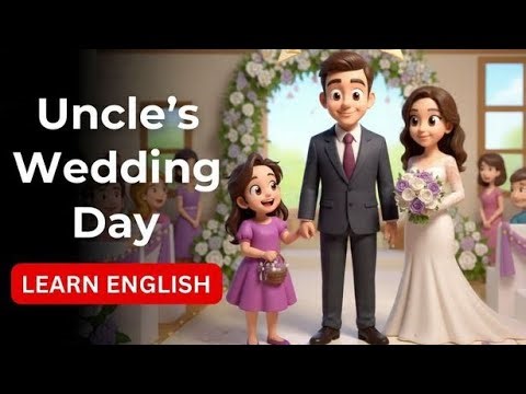 Uncle’s Wedding Day 💍 | Everyday English Conversation Story | Learn English Easily #learnenglish