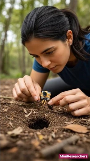 POV - Ant 🐜 Found a Hidden Underground Colony #MicroPOV #AntColony #Explore