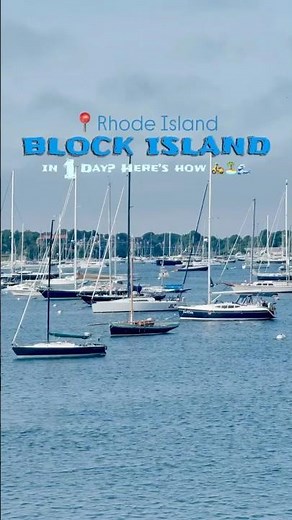 Block Island, Rhode Island in 1 Day? Here’s how 🏝️🛵🌊
