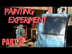 PART 2 C10 PAINTING EXPERIMENT | Rustoleum Paint Job