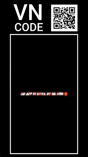 🔥 New Dialogue VN Template 💬 | Trending VN Template QR Code | Dialogue Edit | VN App #vnvideoeditor