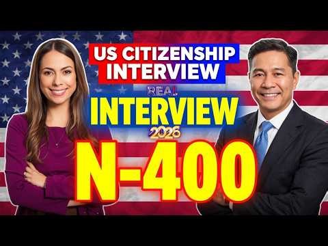 U.S. Citizenship Interview 2026 Practice Small Talk - Real Questions & Sample Answers #n400 #uscis