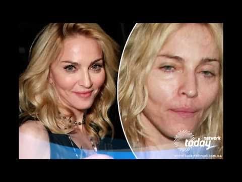 Madonna without makeup