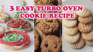 3 Easy Turbo Oven Cookie Recipes