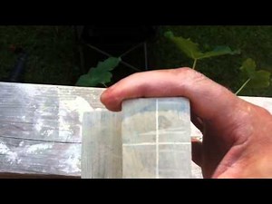 Carving a soapstone pipe (1)