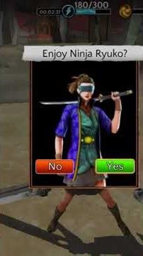 try game inplaystore #ninja ryuko: shadow NINJA game #kuro habo fight