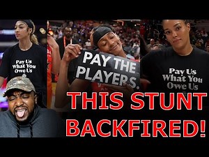 WOKE WNBA Players ROASTED After Protesting With 'Pay Us What You Owe Us' Shirts Before All Star Game