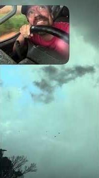 PDS HYBRID-NADO intercept today near Kiowa, Kansas in the Dominator F150