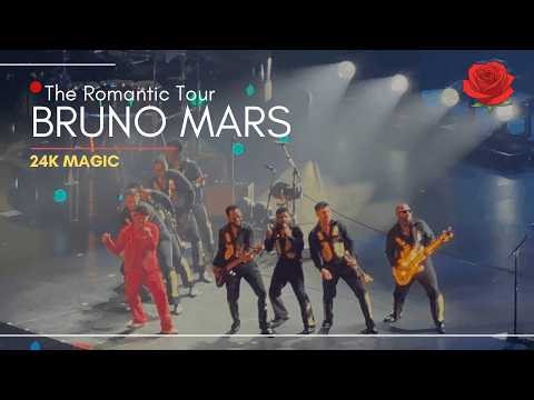 24K Magic ~ Bruno Mars The Romantic Tour ~ Las Vegas