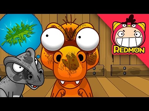 Teamwork | Dinosaurs Story | dinosaur cartoon | REDMON
