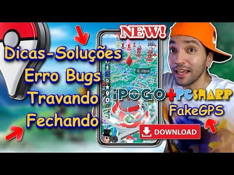 PgSharp iPogo Atualização Travando FECHANDO SOZINHO ? SOLUÇÃO BUG ERRO HACK Pokémon GO FAKEGPS KEY