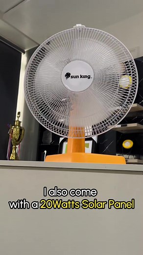 Sun King Solar Fan - Affordable Solar Cooling Fan in Nigeria
