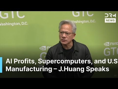 NVIDIA CEO Spills: AI Job Fears, South Korea Deals, White House Donations | DRM News | AI1F