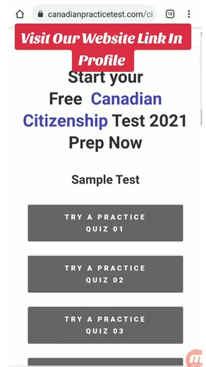 Citizenship Test Preparation - Canadian Citizenship Test Practice #canadacitizenshiptest #learnontiktok #canadiancitizenshiptest2024 #fypシ #citizenshiptest2024 #canadiancitizenshiptest