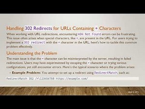 How to Successfully Handle a 302 Redirect for URLs Containing + Characters
